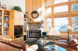 Image of This cozy one bedroom cottage is nestled in the northwoods. There is a full kitchen and and a grill for your convenience. The cottage includes a king size bed and is fully furnished throughout. Perfect for a romantic getaway.